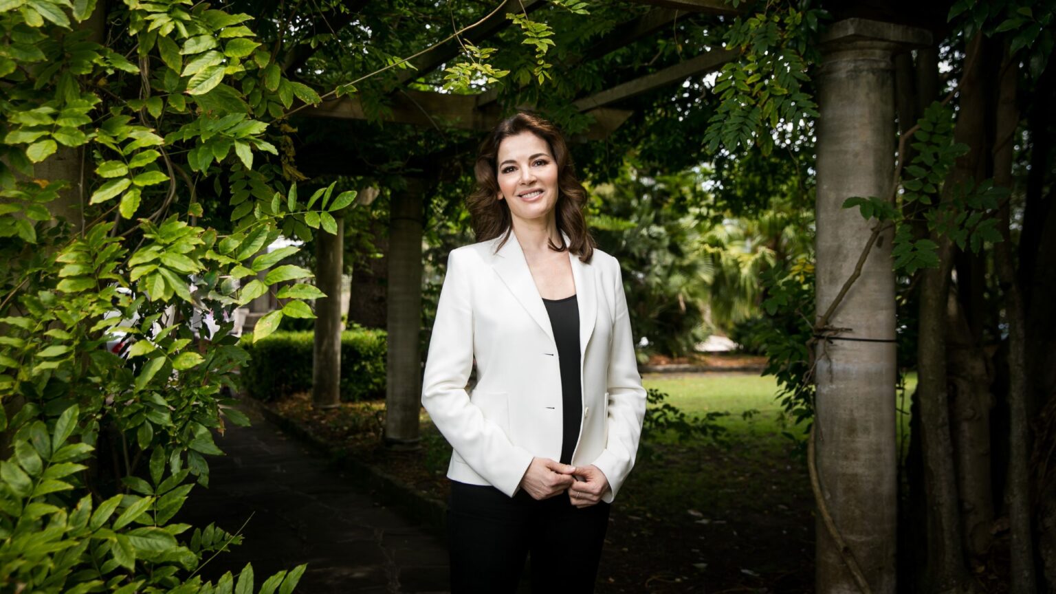 Nigella Lawson’s parasol trees are beautiful garden shades
