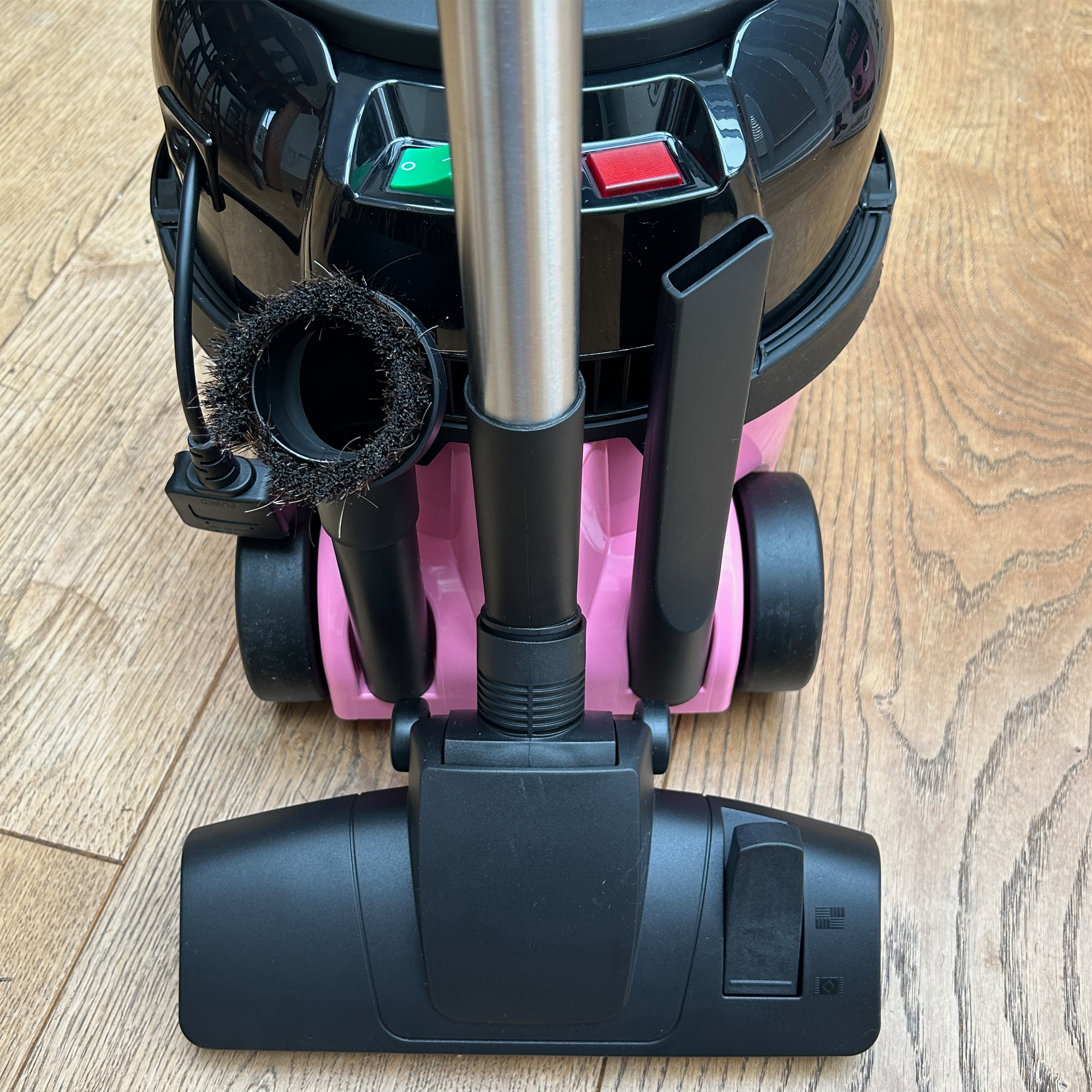 Hetty Hoover during testing at home