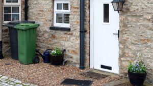 6 ways to hide wheelie bins in small front gardens