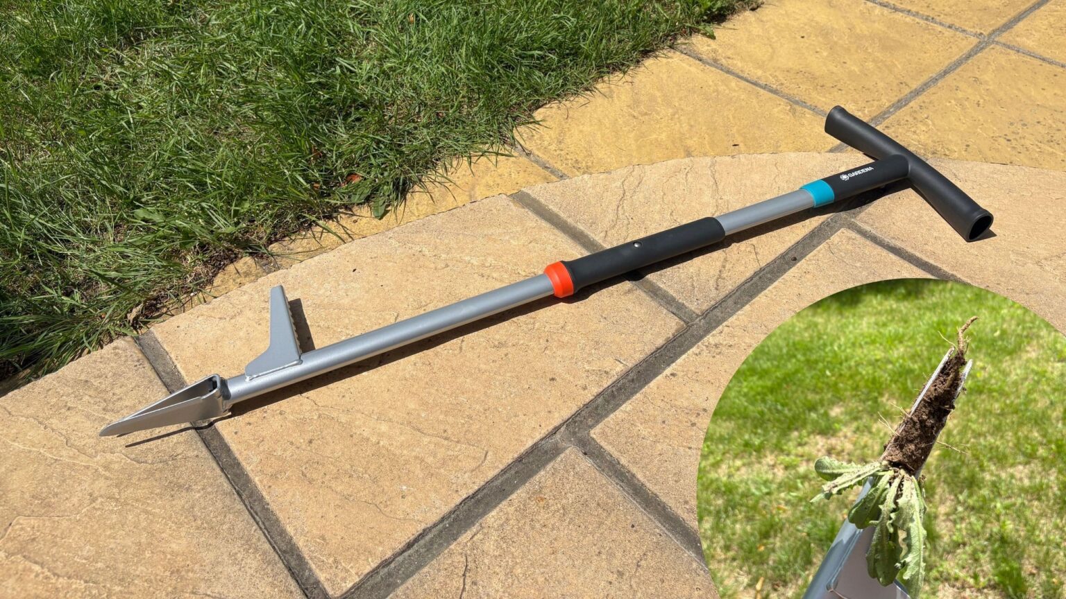 The GARDENA Weed Puller made weeding my lawn a breeze