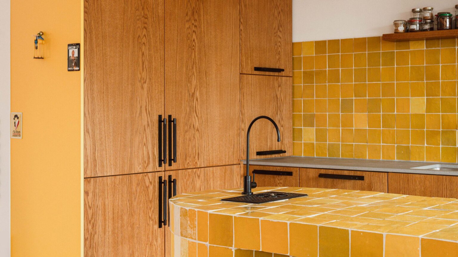 Retro kitchens are never going out of style
