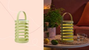 This stylish IKEA solar lantern is only £11!