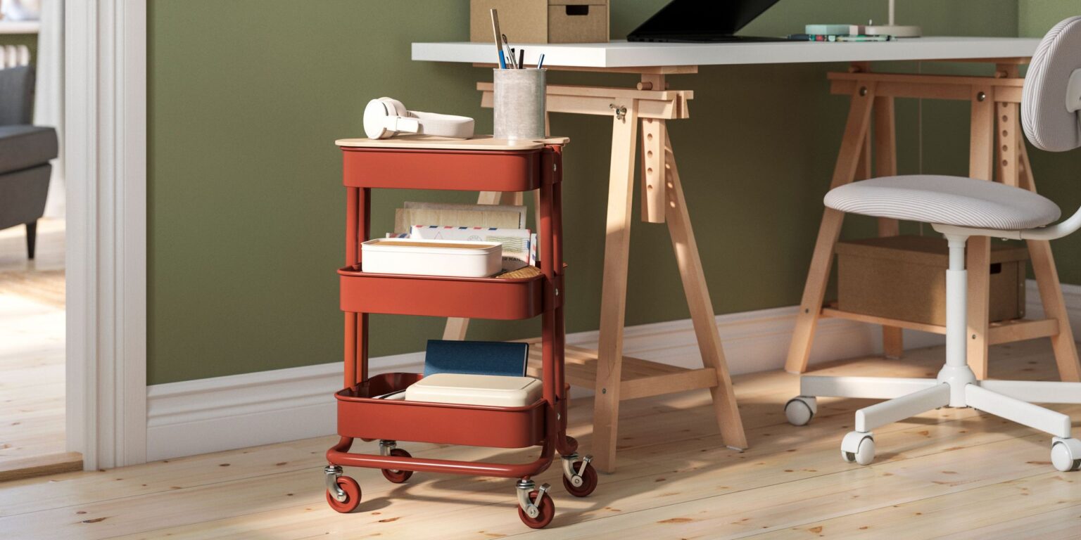 IKEA’s RÅSKOG trolley just dropped in four new on-trend colours