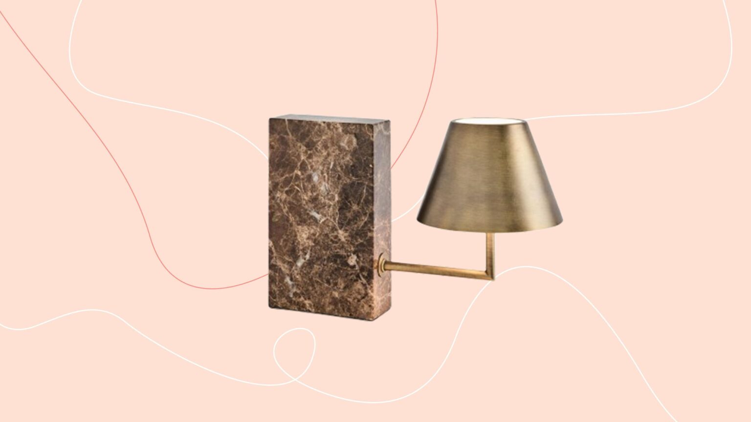 Next’s rechargeable shelf lamp is back in stock