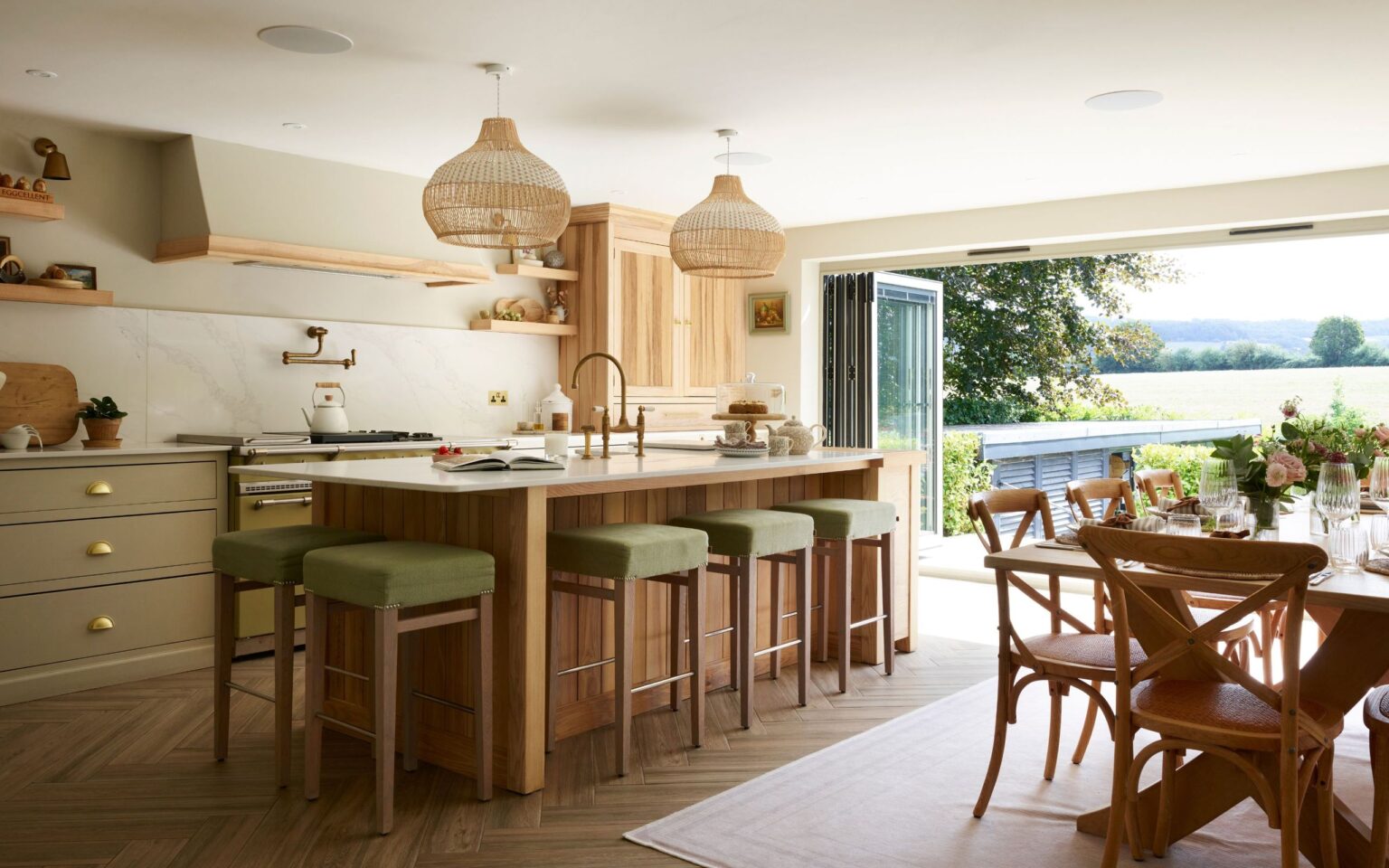Tour this charming bungalow, owned by a Chef