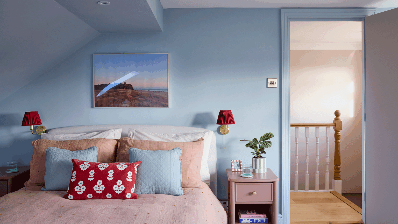This house is a masterclass in blending colour with period details