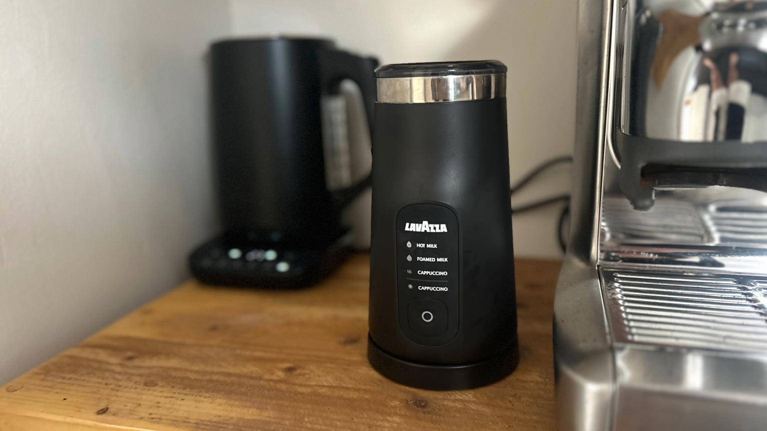 This slim Lavazza milk frother saved so much money this summer