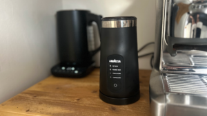 This slim Lavazza milk frother saved so much money this summer