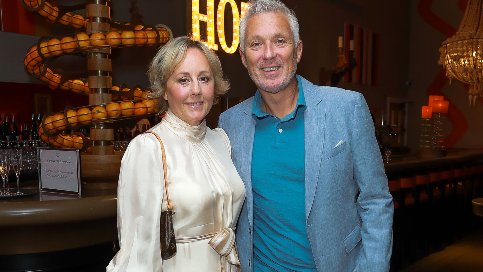 Martin and Shirlie Kemp have built a gorgeous water feature