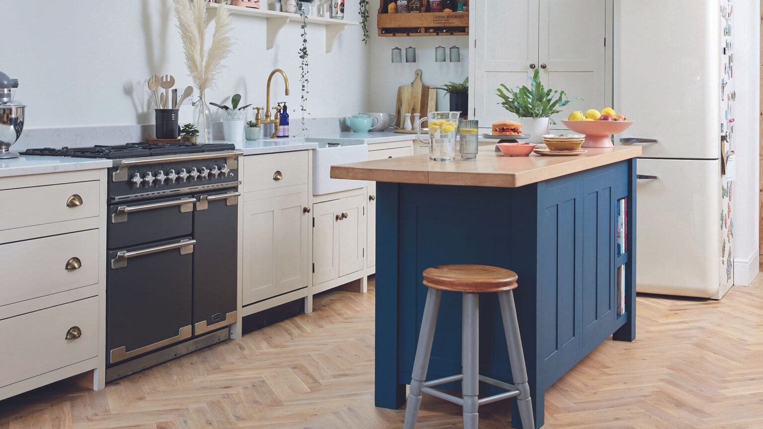 Dunelm has the perfect £250 kitchen island for a country kitchen