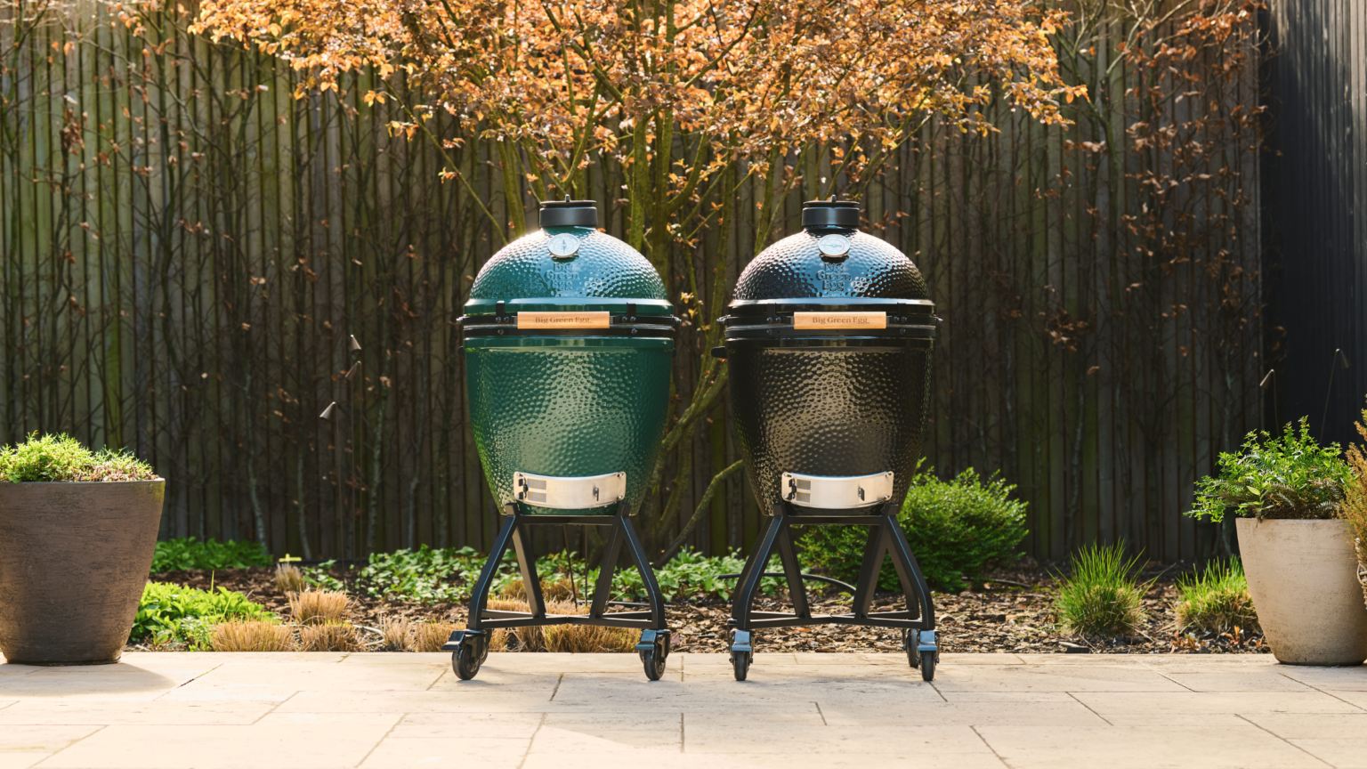 The Big Green Egg has had a sophisticated upgrade
