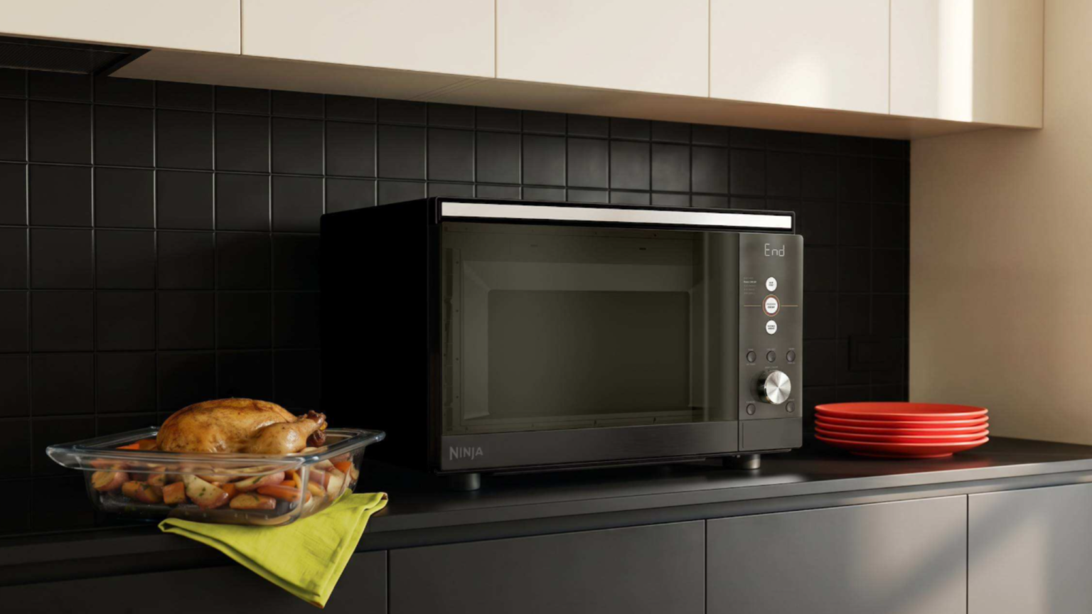 Ninja just entered the microwave game with its newest air fryer