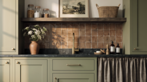 The inviting colour palette to try in your utility room this autumn