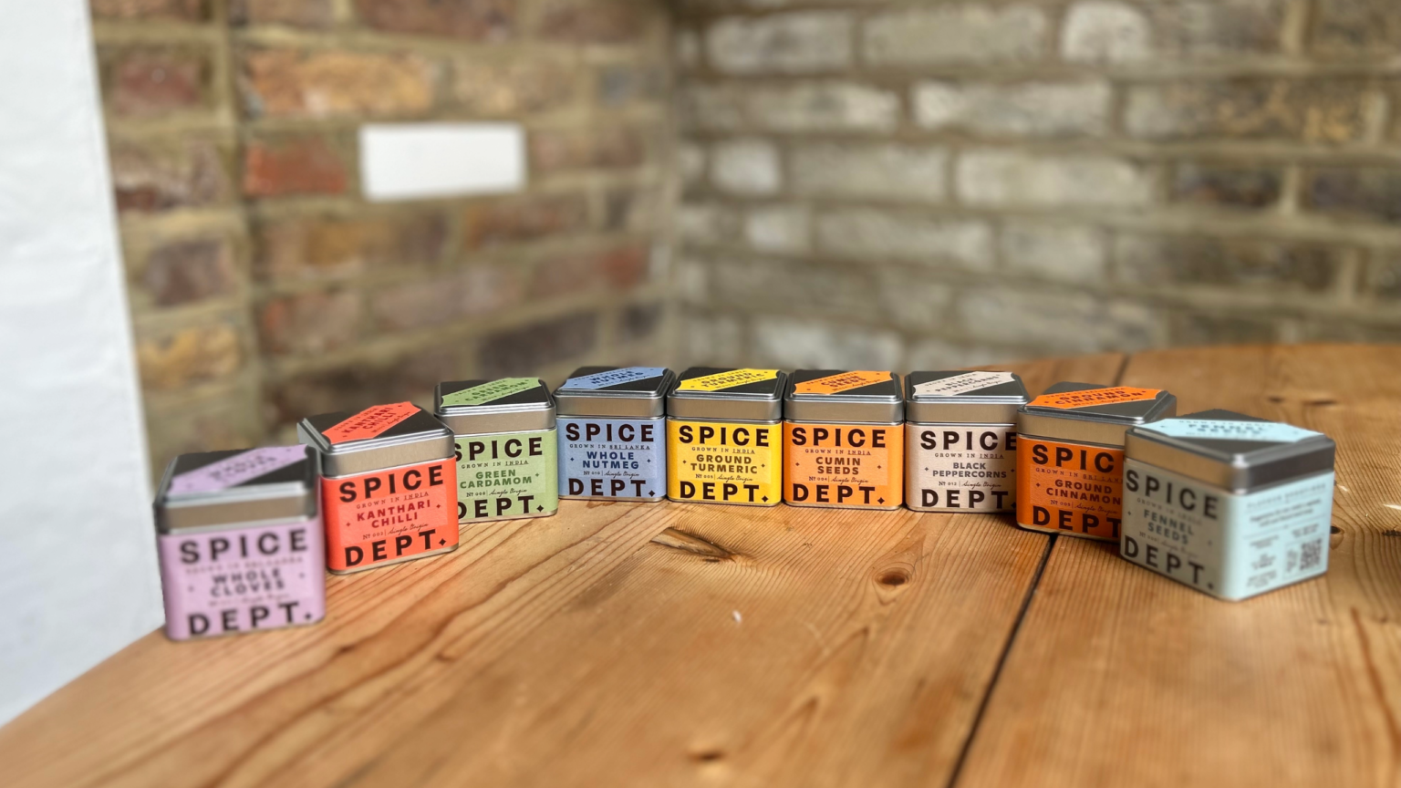 I used this clever stacking spice kit to reorganise my pantry